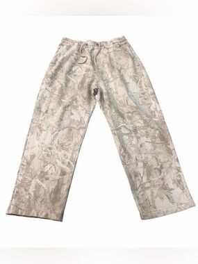 Hollister Men’s Camo Baggy Sweatpants Medium Straight